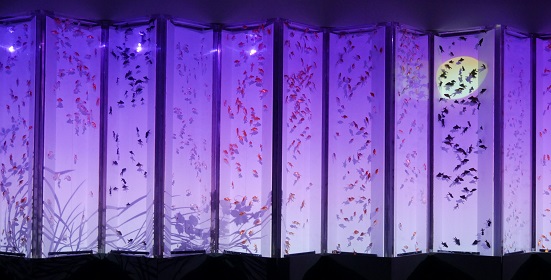アートアクアリウム 21世紀美術館 ビョウブリウムⅡ